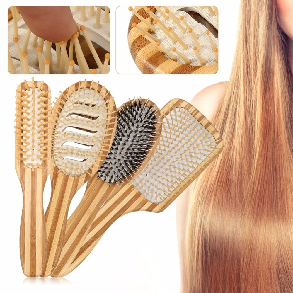 Bamboe Paddle Brush